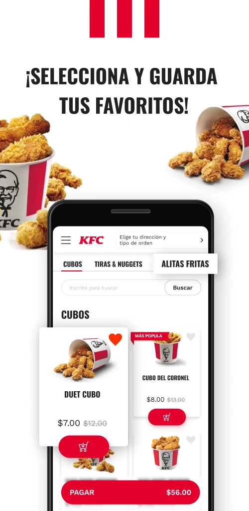 KFC Puerto Rico screenshot